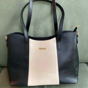 Elim & Paul - Elegant Black and White Tote Bag